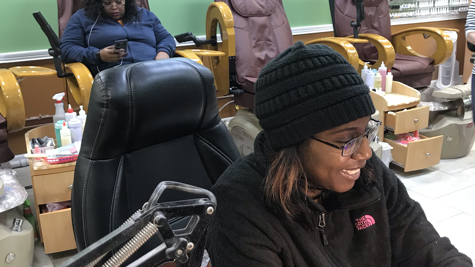 Gel manicure at Legacy Nails in Cuyahoga Falls