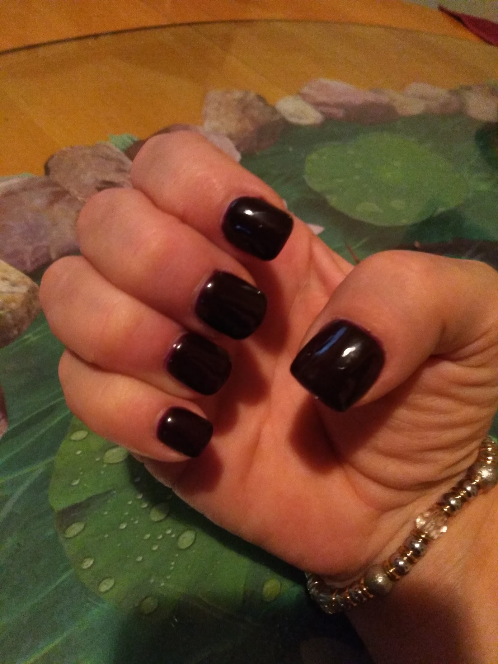 Finished nails at Legacy Nails Howe Ave